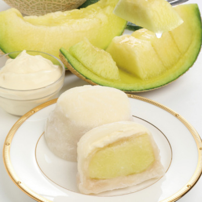 マスクメロン大福(クリームチーズ入り)<12月13日受け取り>