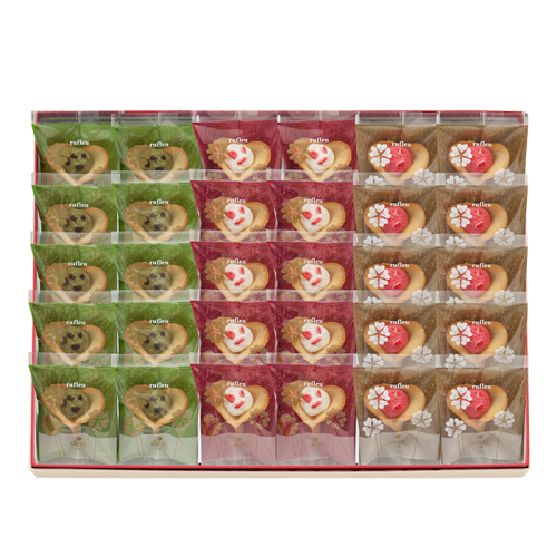 ルフル30個入(バニラ・ベリーベリー・抹茶)(h4251492)｜フード(食品