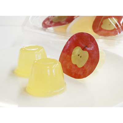 森のひとくちりんごジュレ