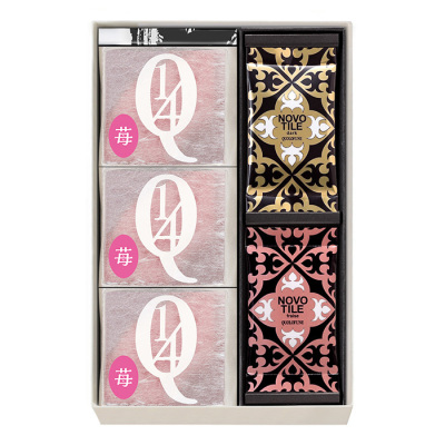 黒船詰合せ(クアルトバウム苺3個、ノボタイルダーク・フレイズ各6枚)