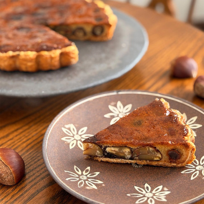 栗のタルト(カット)<3月12日受け取り>