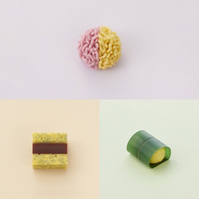 サービス箱入生菓子3個入(多胡の浦・野のこみち・笹衣)＜4月23日受け取り＞