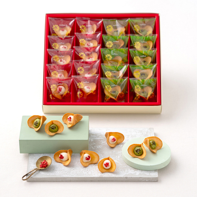 ルフル20個入(バニラ・抹茶)