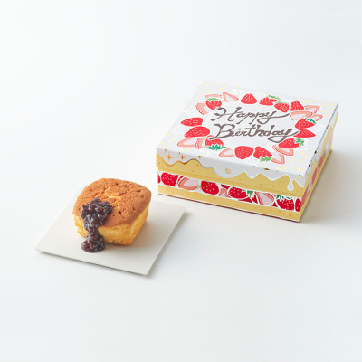 たねやカステラ 4個入 Birthday Box