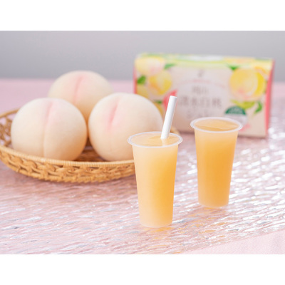 飲む岡山清水白桃ジュレ