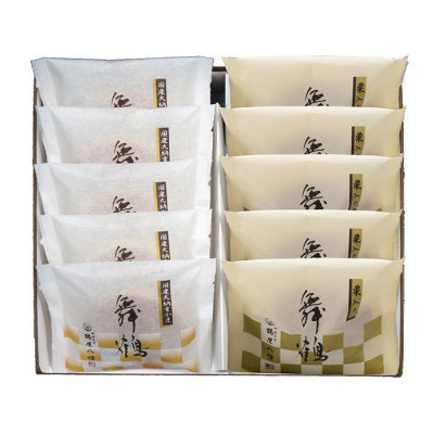 舞鶴10個入り(粒・栗入)