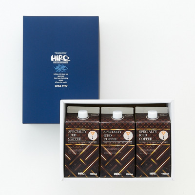 ネルドリップアイスコーヒー 3本ギフトセット＜加糖＞