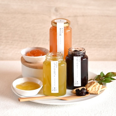 国産果の実(かんのみ)コンフィチュール3本アソート