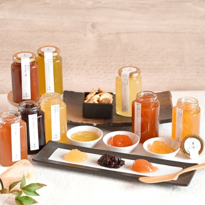 国産果の実(かんのみ)コンフィチュール8本アソート