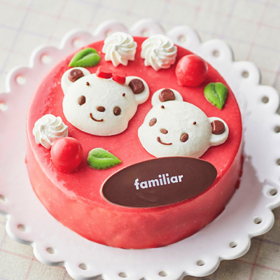 「ファミリア」ファミちゃんのりんごケーキ