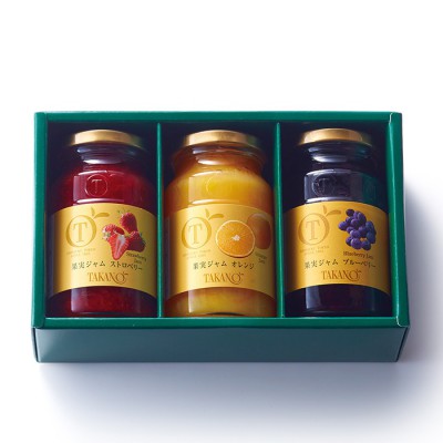 果実ジャム3入