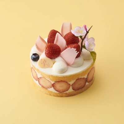 苺日和〈ひなまつり〉-春いちごのデコレーションケーキ-＜3月1日受け取り＞
