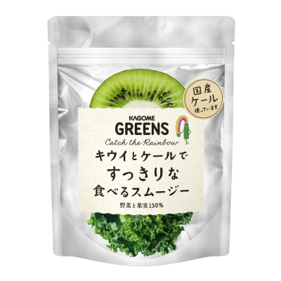 キウイとケールですっきりな食べるスムージー