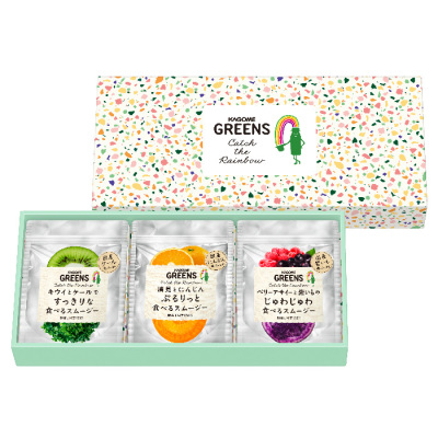 食べるスムージー レインボーギフト 3袋入り