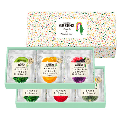 食べるスムージー レインボーギフト 6袋入り