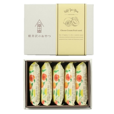 チーズクリームフルーツサンド 5個入