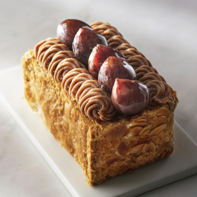 「パティスリー キハチ」マロンミルフィーユ