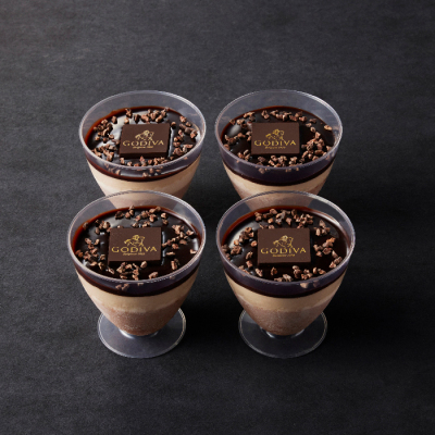 「ゴディバ」ゴディバ ショコラアイスパフェ 4個