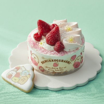 「すみっコぐらし」いちごのチーズケーキ