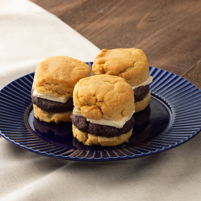 餡リッチスコーン3つセット(乳製品・卵・小麦不使用)