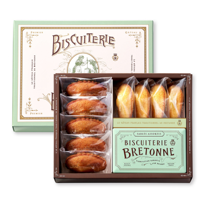 ブルターニュ クッキー・ガトー アソート(9個＋1缶入)