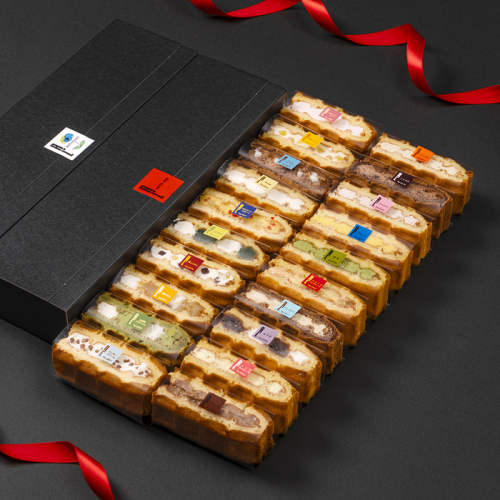 1月限定】季節のワッフルケーキ 20個セット(h5252194)｜フード(食品
