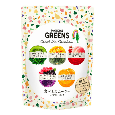 食べるスムージー レインボーパック 迎春タグ付き