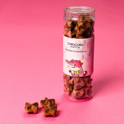 コロコロワッフル ロング ショコラストロベリー