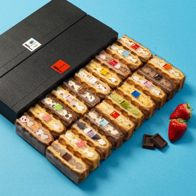【3月限定】季節のワッフルケーキ20個セット