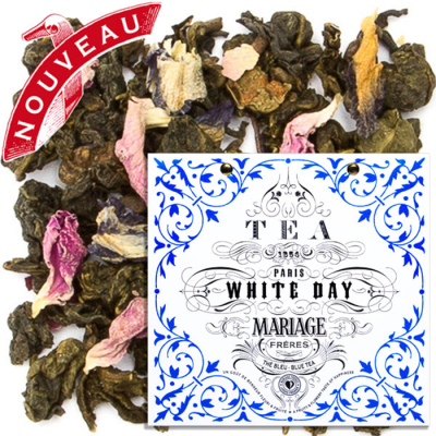 パリ ホワイト デイ 青茶