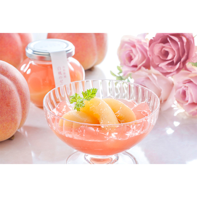 銀座トトキ監修 山形県産白桃のゼリー