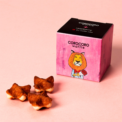 コロコロワッフル キューブ ラズベリー