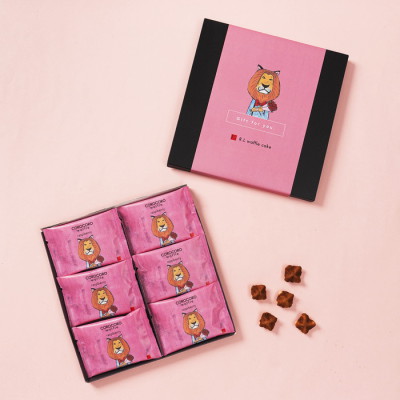 コロコロワッフル パック6袋 ラズベリー