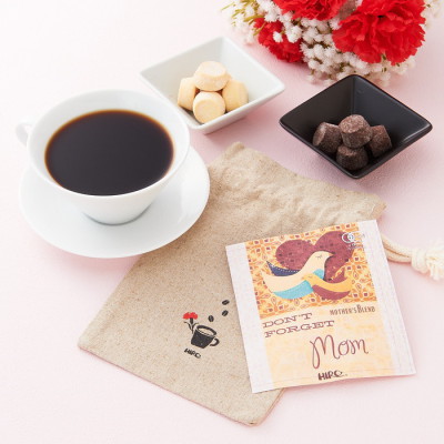 母の日ブレンドドリップコーヒー5個セット(カーネーションポーチ)