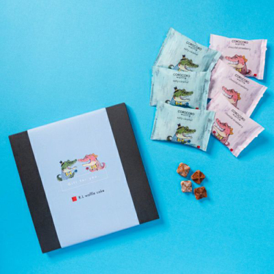 コロコロワッフル パック6袋セット〈ショコラストロベリー・ソルティキャラメル〉