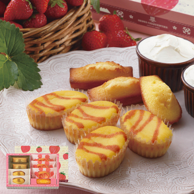 スマイルフォー東北 - フロム芦屋 ケーク･フロマージュ･アソート＜フレーズ＞7個入