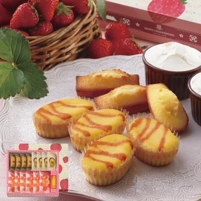 スマイルフォー東北 - フロム芦屋 ケーク･フロマージュ･アソート＜フレーズ＞14個入