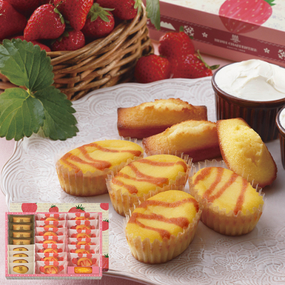 スマイルフォー東北 - フロム芦屋 ケーク･フロマージュ･アソート＜フレーズ＞21個入