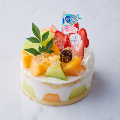 【こどもの日】あまおうメロンデコ