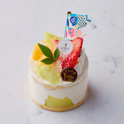 【こどもの日】あまおうメロンデコ