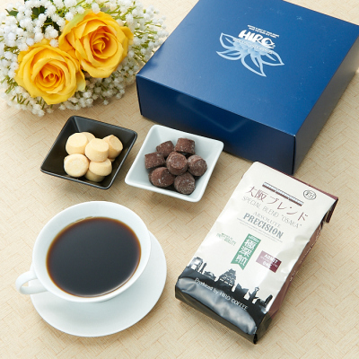 レギュラーコーヒーとクッキーの詰合せギフトセット(父の日仕様)＜小＞