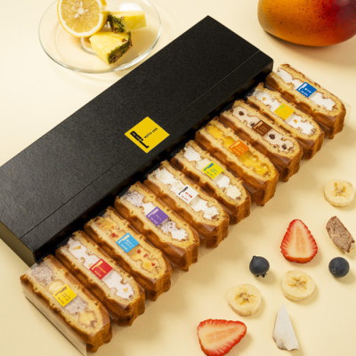 【8月限定】季節のワッフルケーキ10個セット