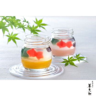 ゆらり金魚の涼風ゼリー