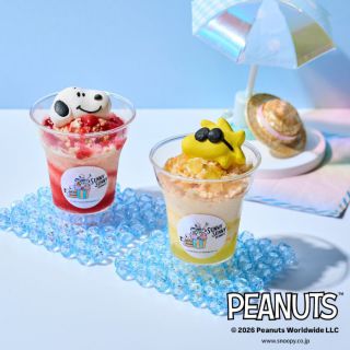 「ピーナッツ」スヌーピーアイスパフェ