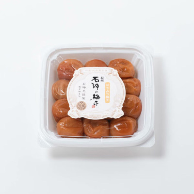 石神の梅干 はちみつ梅干 塩分約5％ 400g