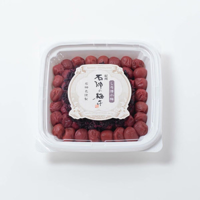 石神の梅干 しそ漬小梅 塩分約13％ 400g