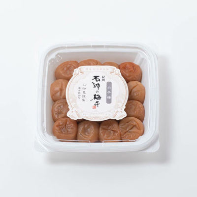 石神の梅干 白干梅 塩分約20％ 400g