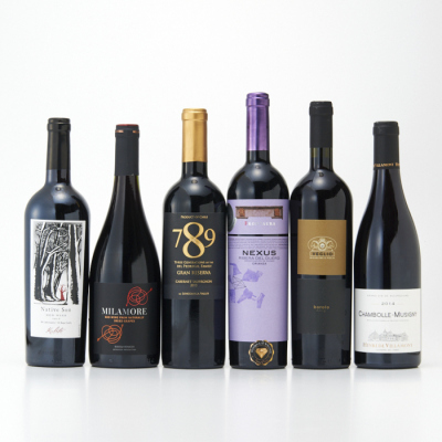 世界各国から選りすぐり上質赤ワイン6選