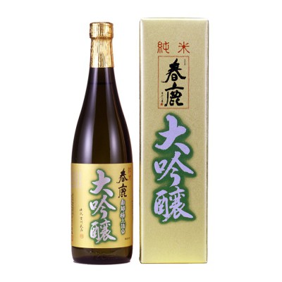 【日本酒(純米大吟醸酒)】奈良県〔今西清兵衛商店〕春鹿 純米大吟醸 720ml