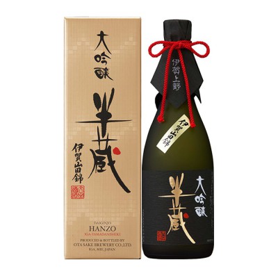 【日本酒(大吟醸酒)】三重県〔大田酒造〕大吟醸 半蔵 伊賀山田錦 720ml